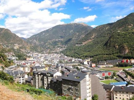 Vista aérea de Andorra la Vella